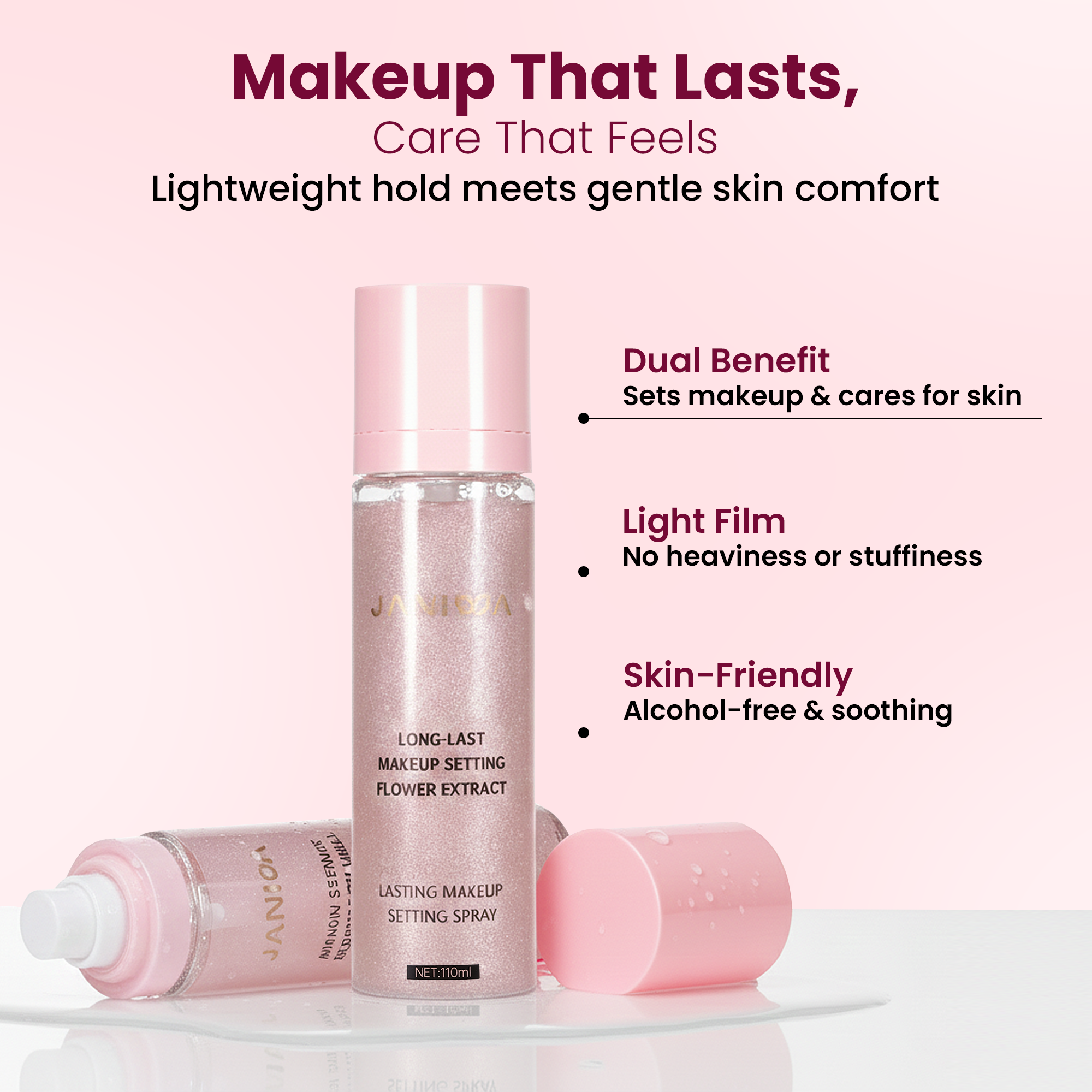 Janiwa Vegan Makeup Setting Spray - 110 ml