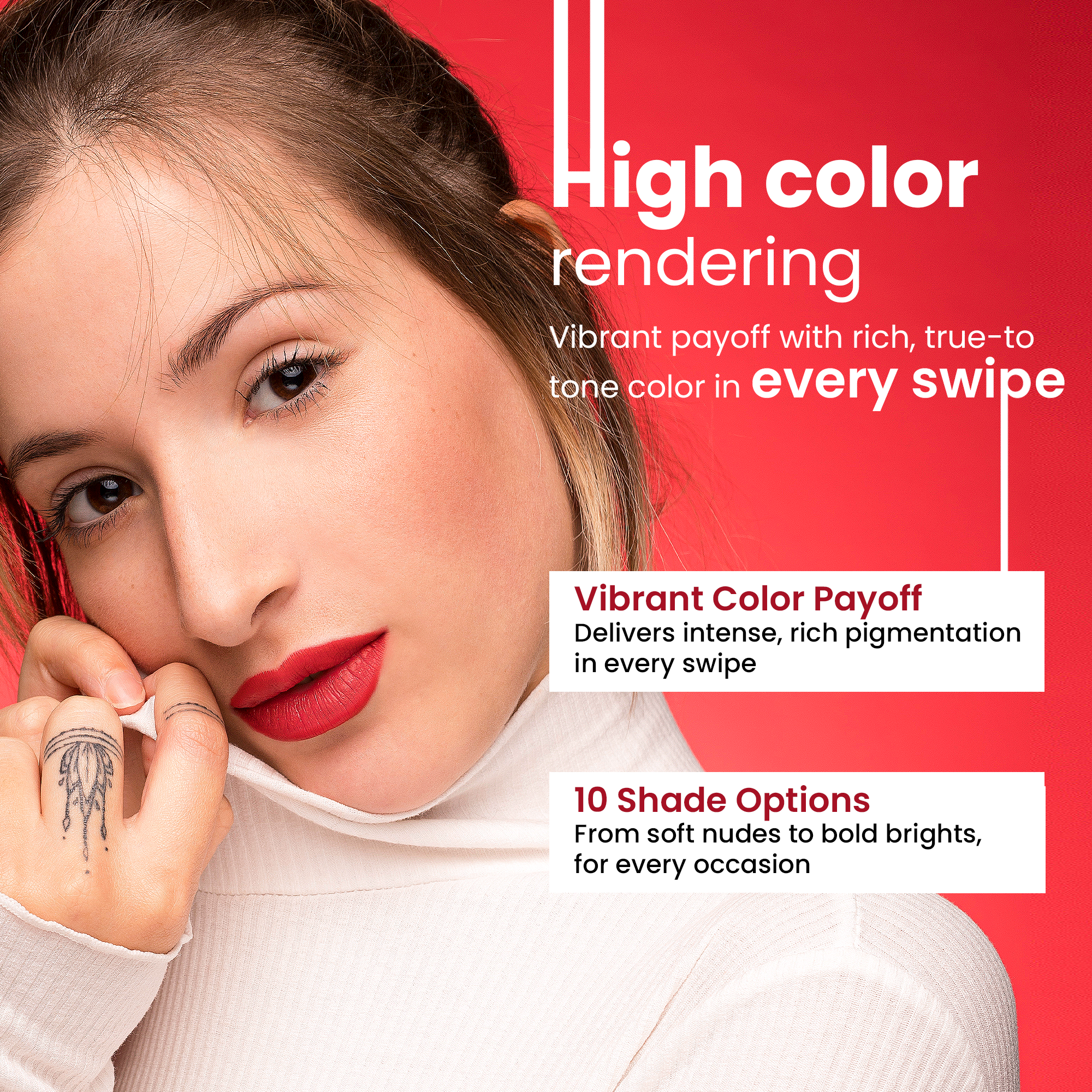 Janiwa Velvet Matte Liquid Lipstick - 6 ml