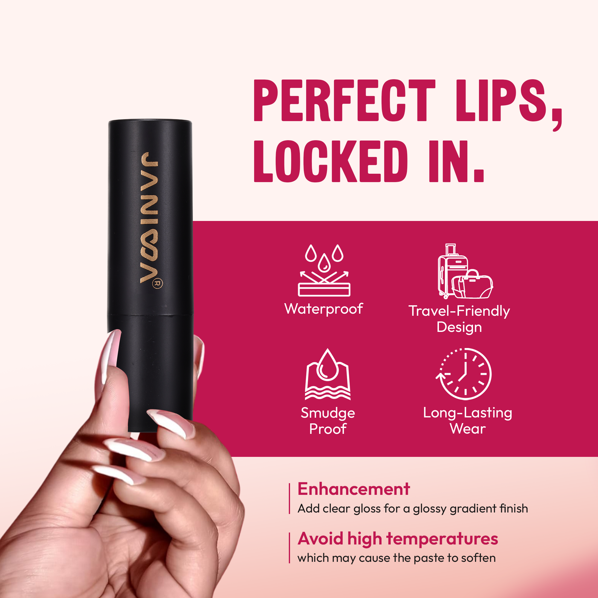 Janiwa Vegan Velvet Mist Matte Lipstick