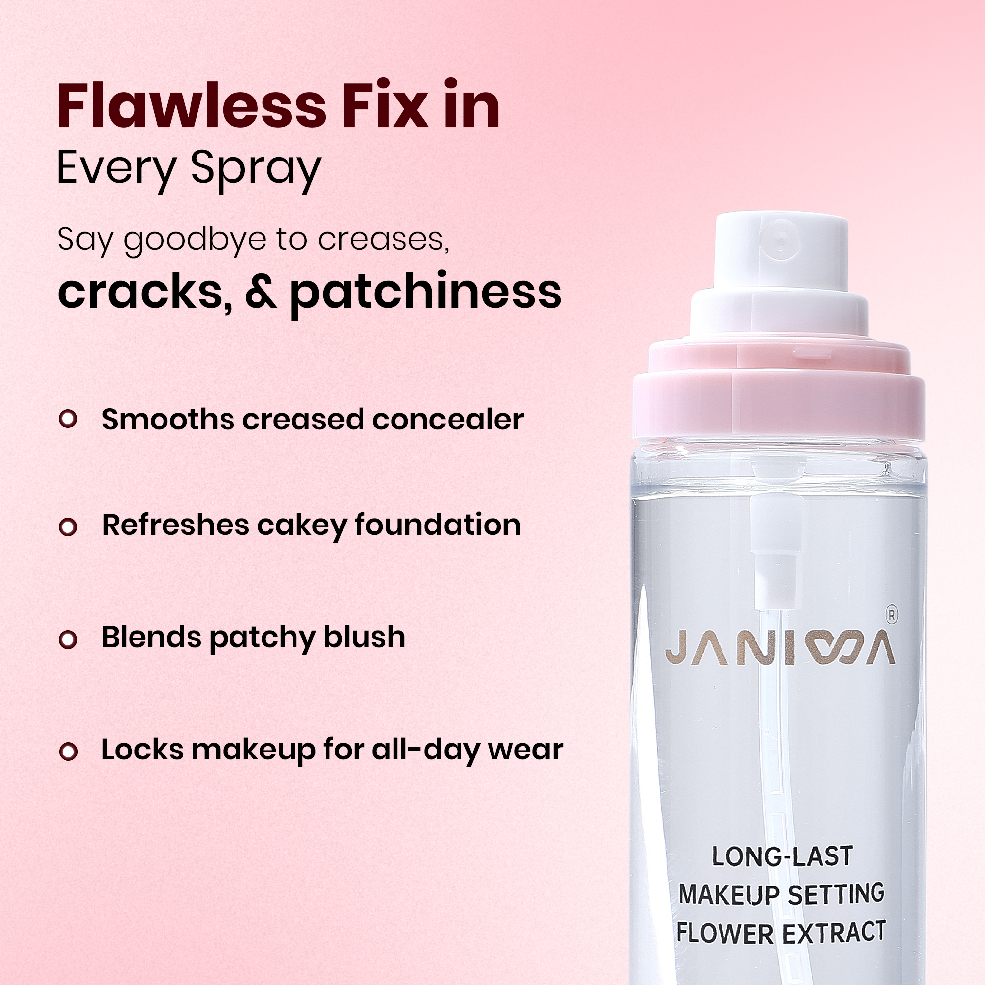 Janiwa Vegan Makeup Setting Spray - 110 ml
