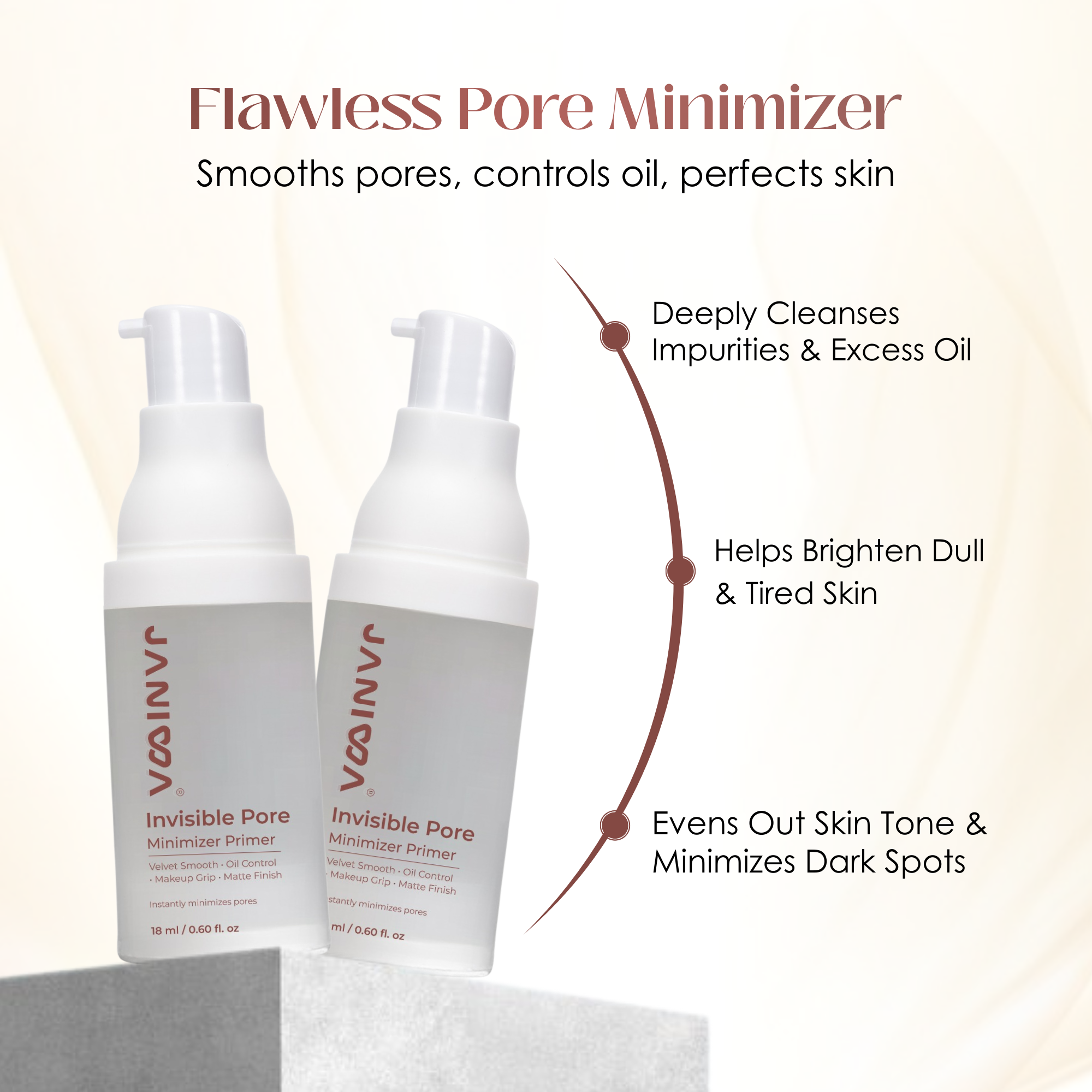 Janiwa Invisible Pore Minimizer Primer - 18 ml