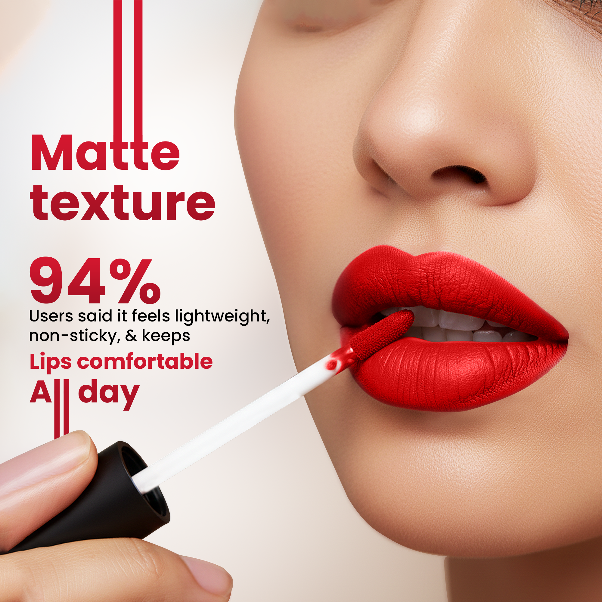 Janiwa Velvet Matte Liquid Lipstick - 6 ml