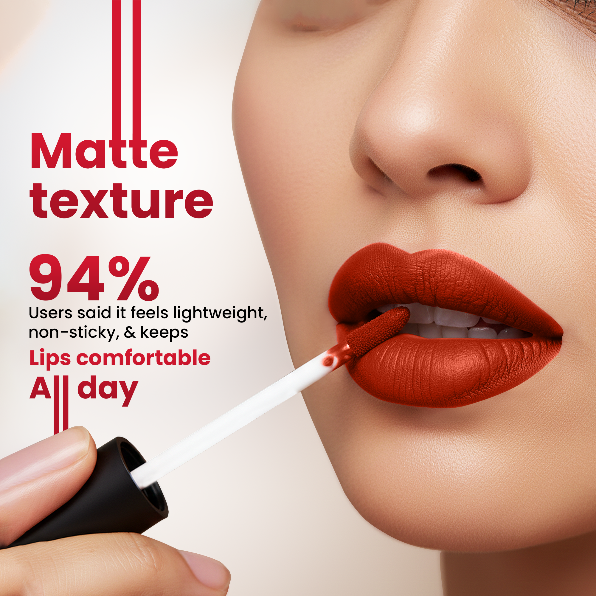 Janiwa Velvet Matte Liquid Lipstick - 6 ml