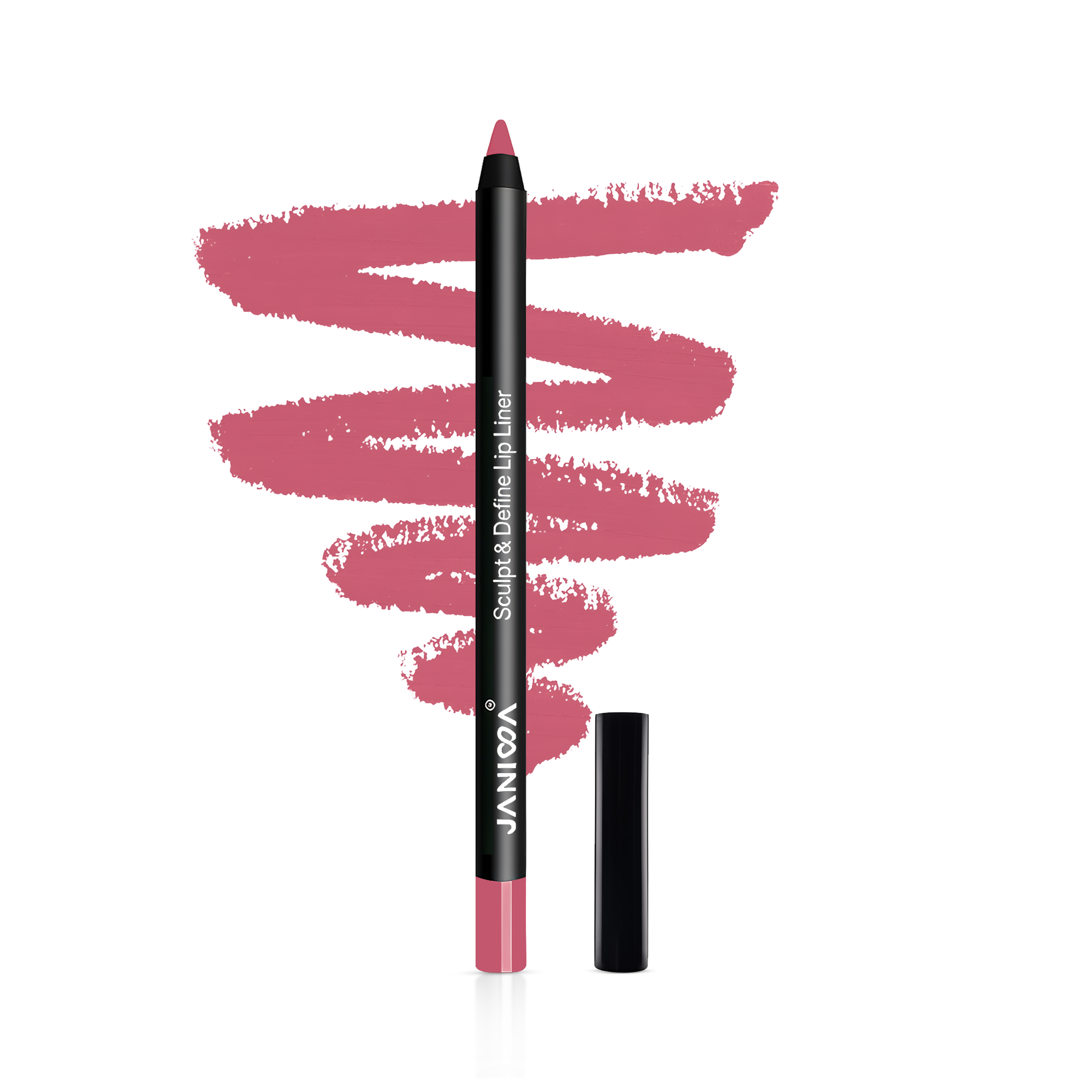 JANIWA Sculpt & Define Lip Liner | 3-in-1 Lip Crayon - Line, Fill & Shape