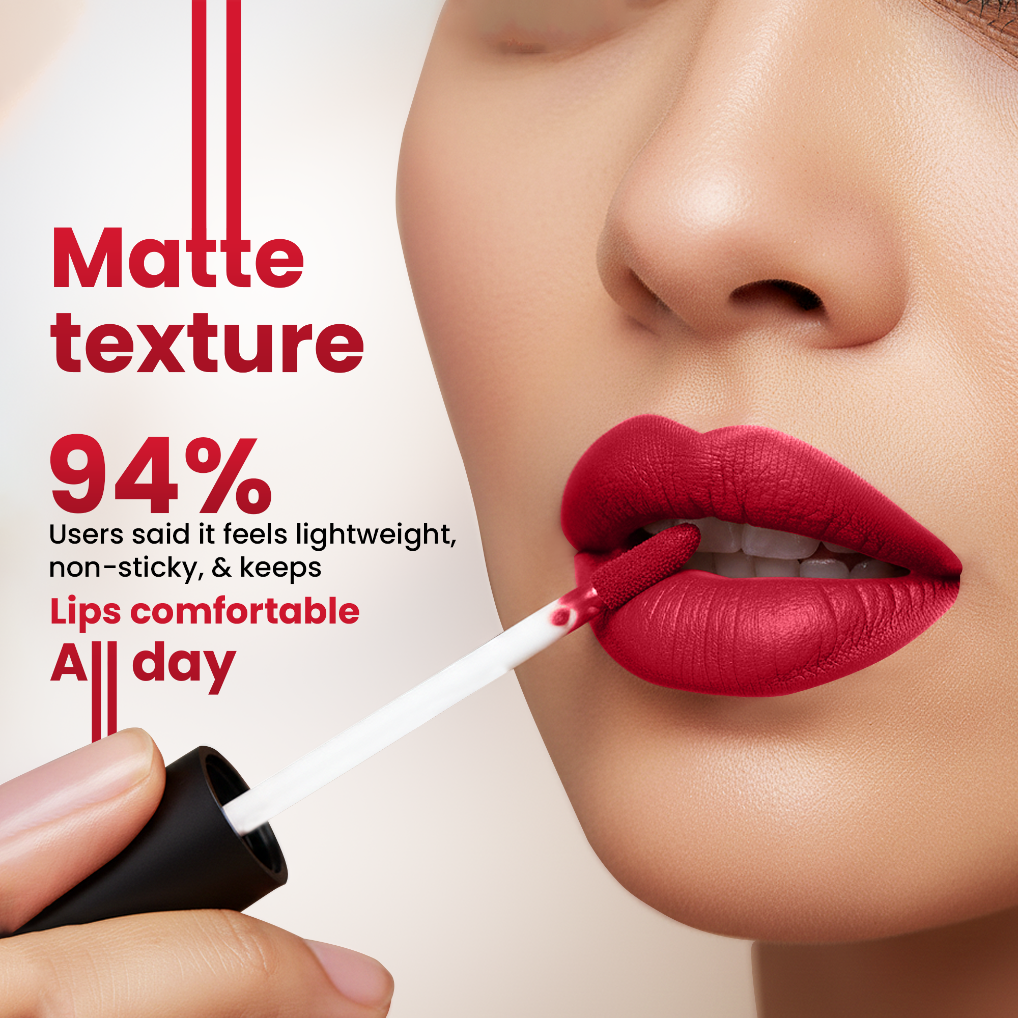 Janiwa Velvet Matte Liquid Lipstick - 6 ml