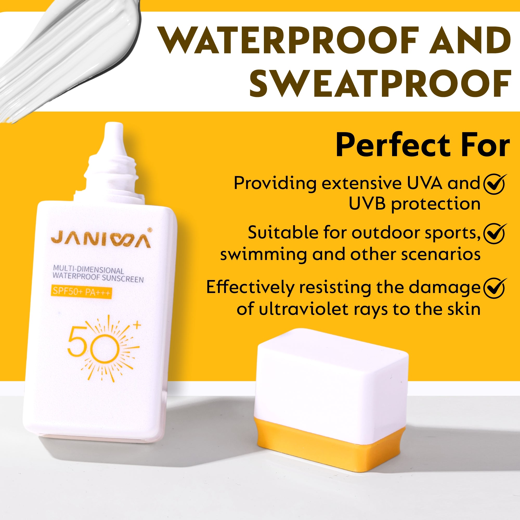 Janiwa Hydra-Shield Sunscreen SPF 50+ PA+++ - 30 g