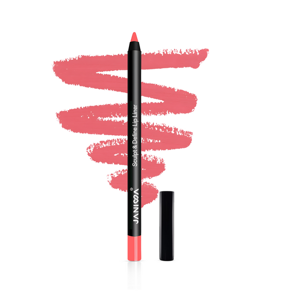JANIWA Sculpt & Define Lip Liner | 3-in-1 Lip Crayon - Line, Fill & Shape