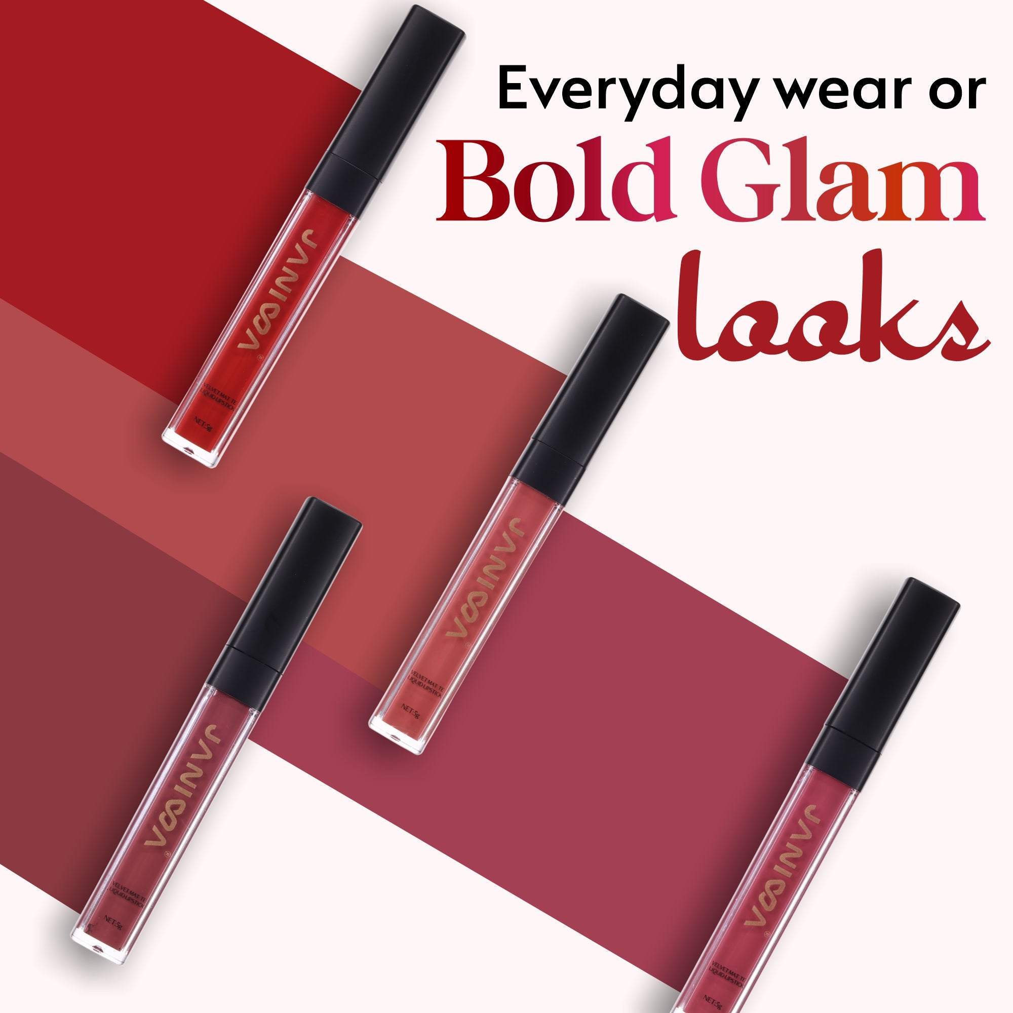 Janiwa Velvet Matte Liquid Lipstick - 6 ml